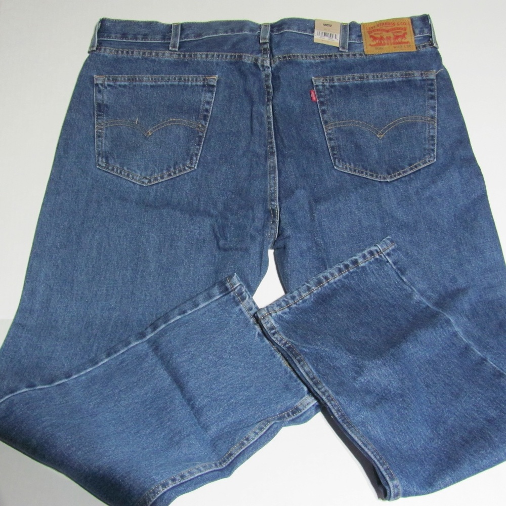 Levis 505 Mens Jeans Stonewash; Regular Fit Sz. 42 x 30